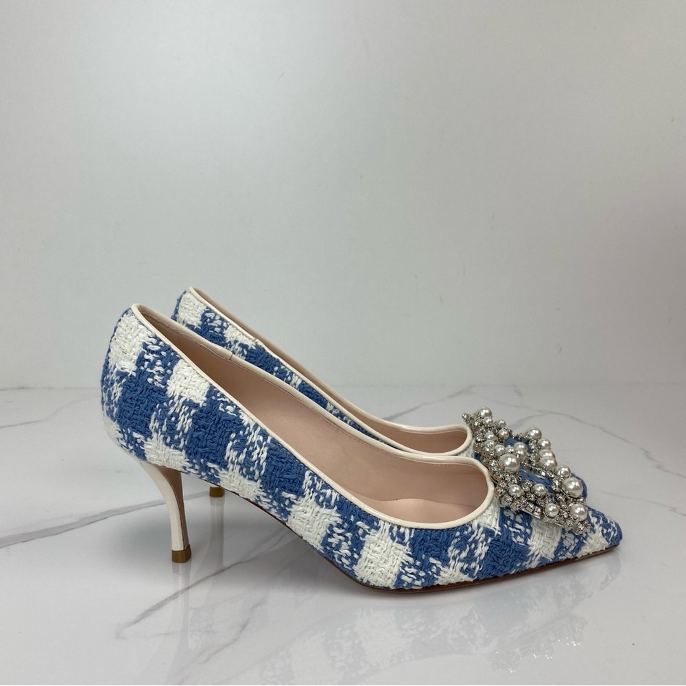 Roger Vivier Flower Strass Pumps - Picture 3 of 6